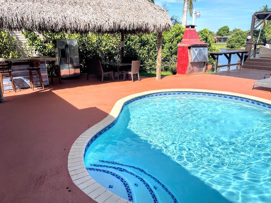 拉斯帕尔马斯迈阿密-加热泳池/Tiki/滨水之家