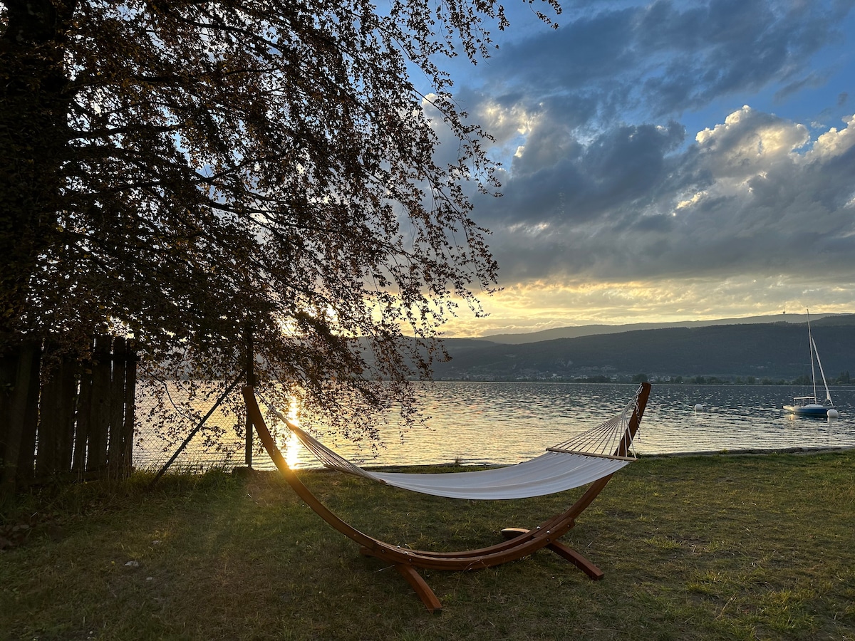 度假屋： Lac de Bienne