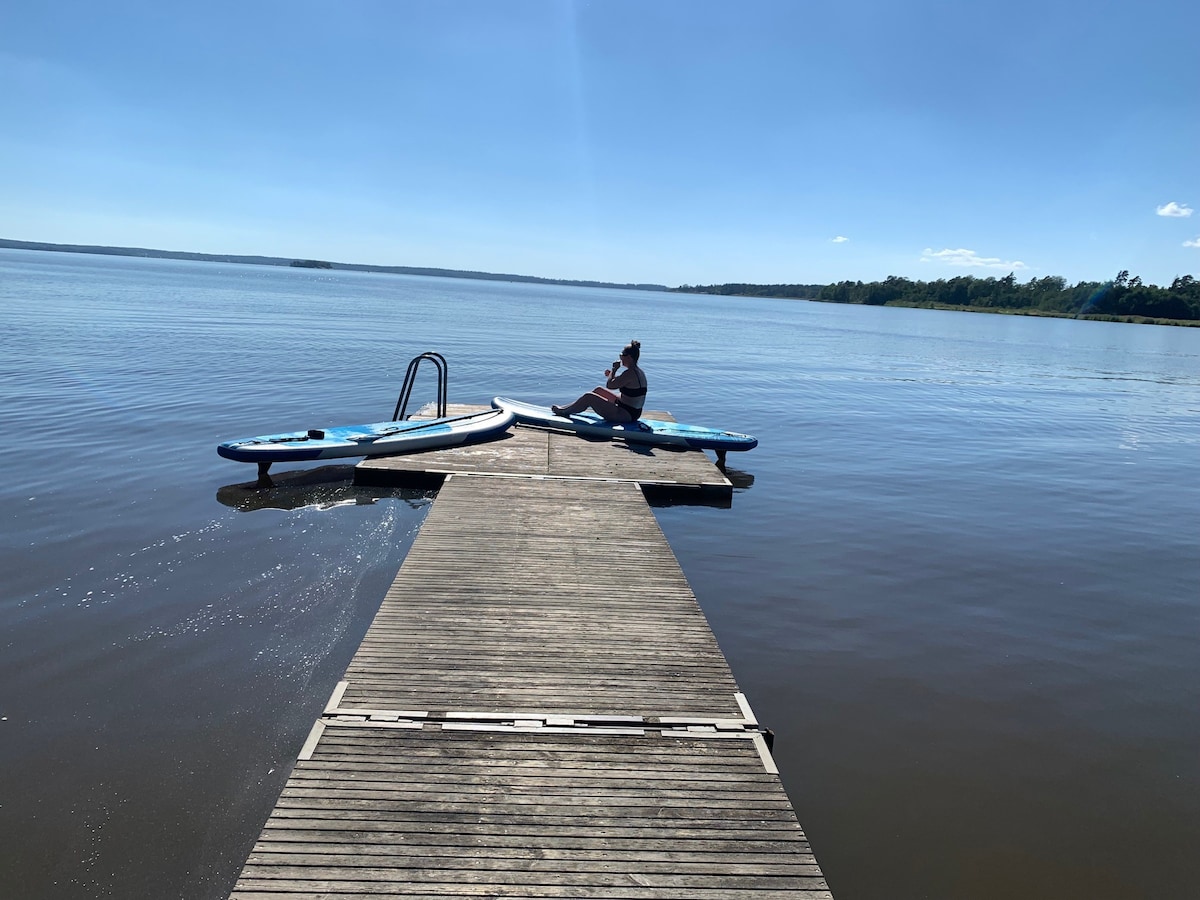 Mälarstrand, Kajak och Utekök