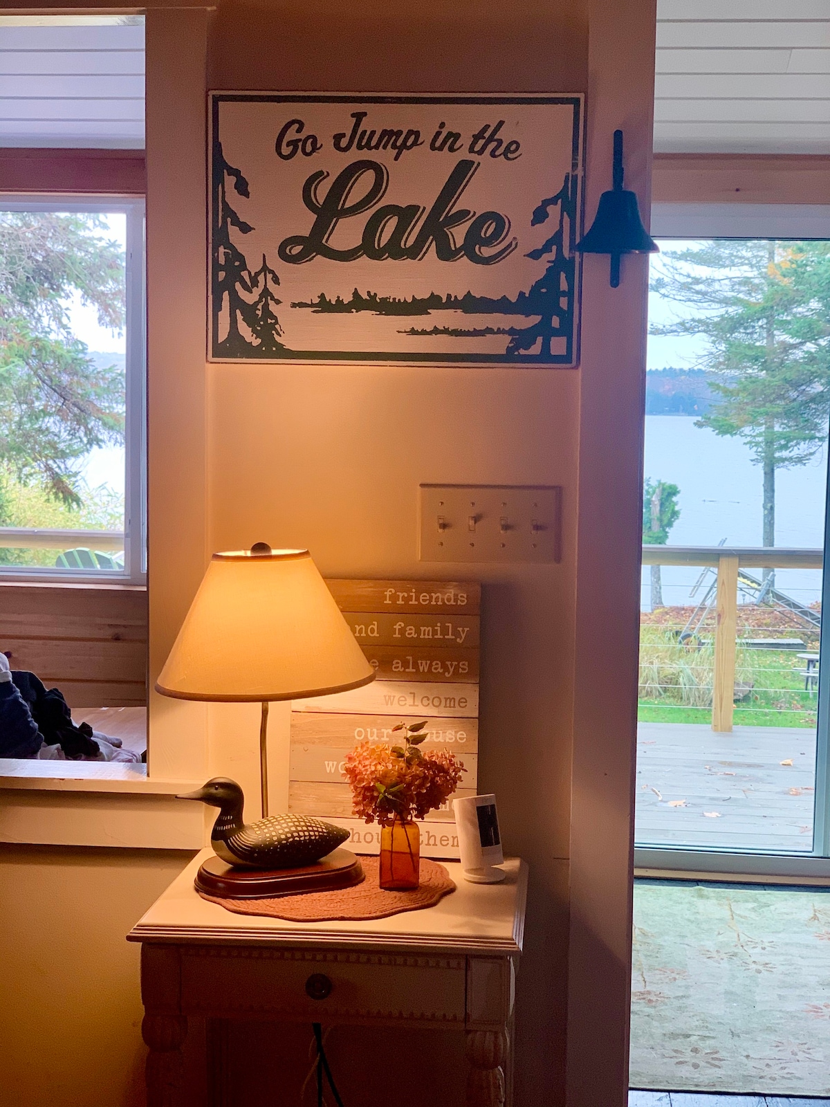 Enjoy lake life in the heart of Maine.