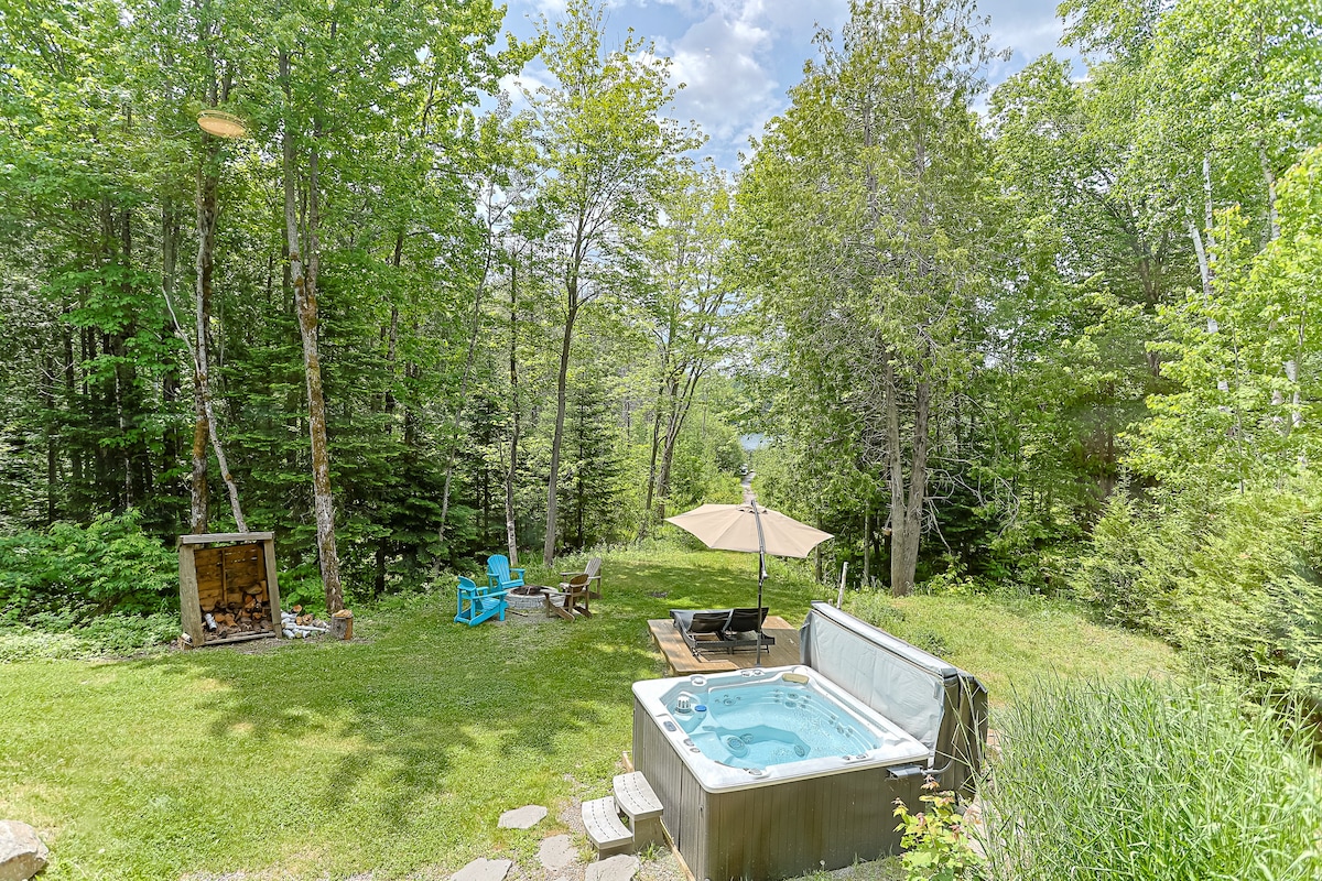 Chalet L'Authentik SPA sur le lac dans Lanaudière