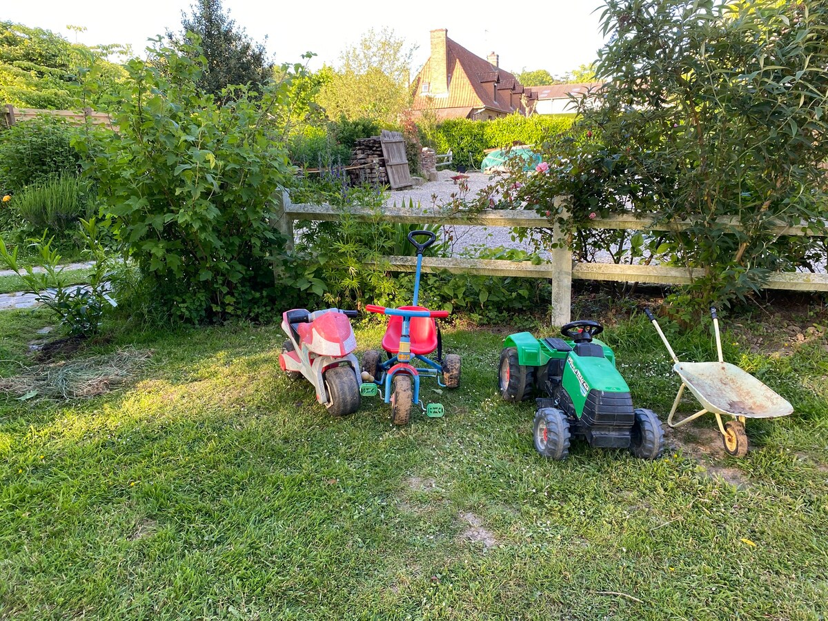 La barn de la Pommeraie,迷人的小屋11人