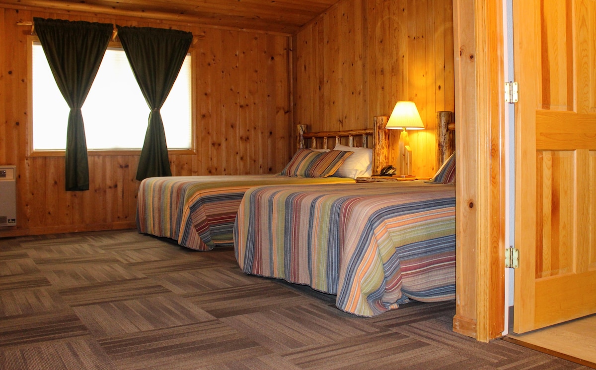 宽敞舒适、光线充足的房间（ 2个标准双人床）