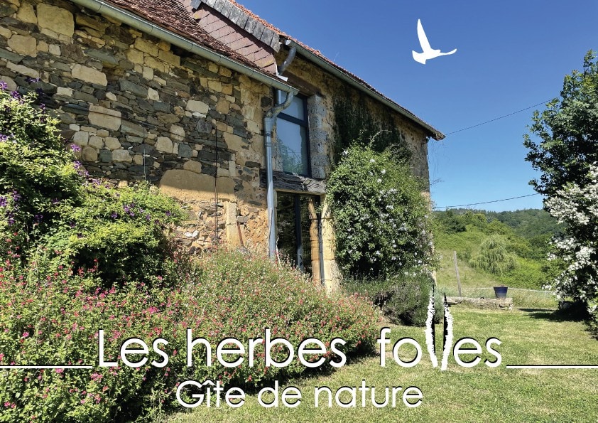 Les Herbes Folles -自然小屋。