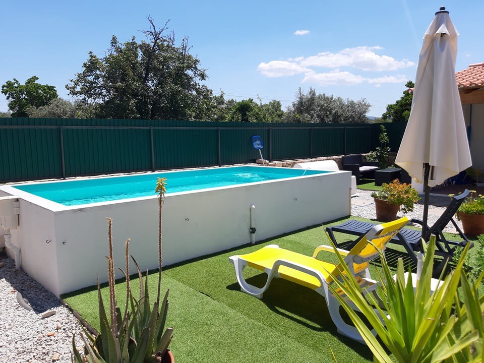 带私人泳池的Casa do Ribeiro