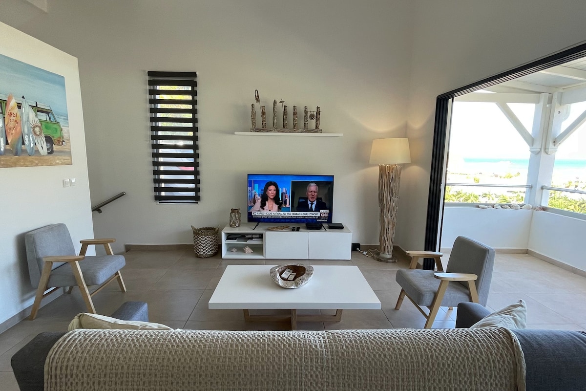 BEAUTIFUL 2 BED  SEA VIEW APPARTMENT, ANSE MARCEL