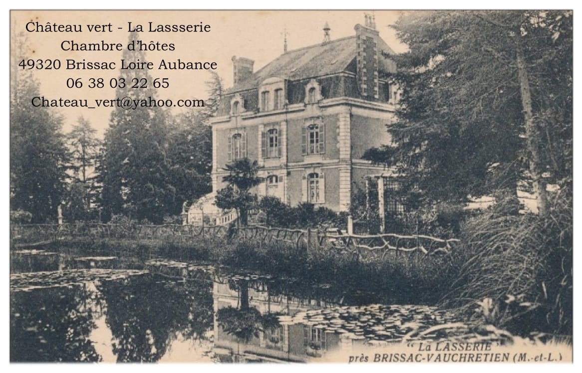 1.1 B&Brissac, Maison de maître sur Domaine boisé