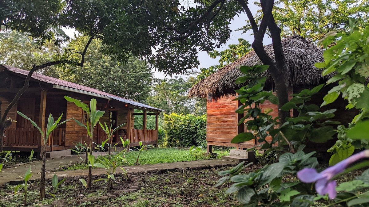 Maderas ：木屋、Balgue、Ometepe岛