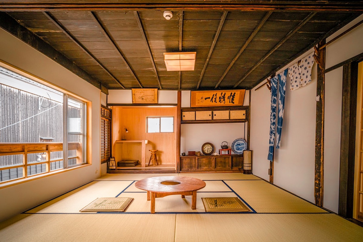 【距离海边1分钟】「辻崎千轩」镇的老式私人住宅「Minpaku Omaruya」，时间可以慢慢流逝