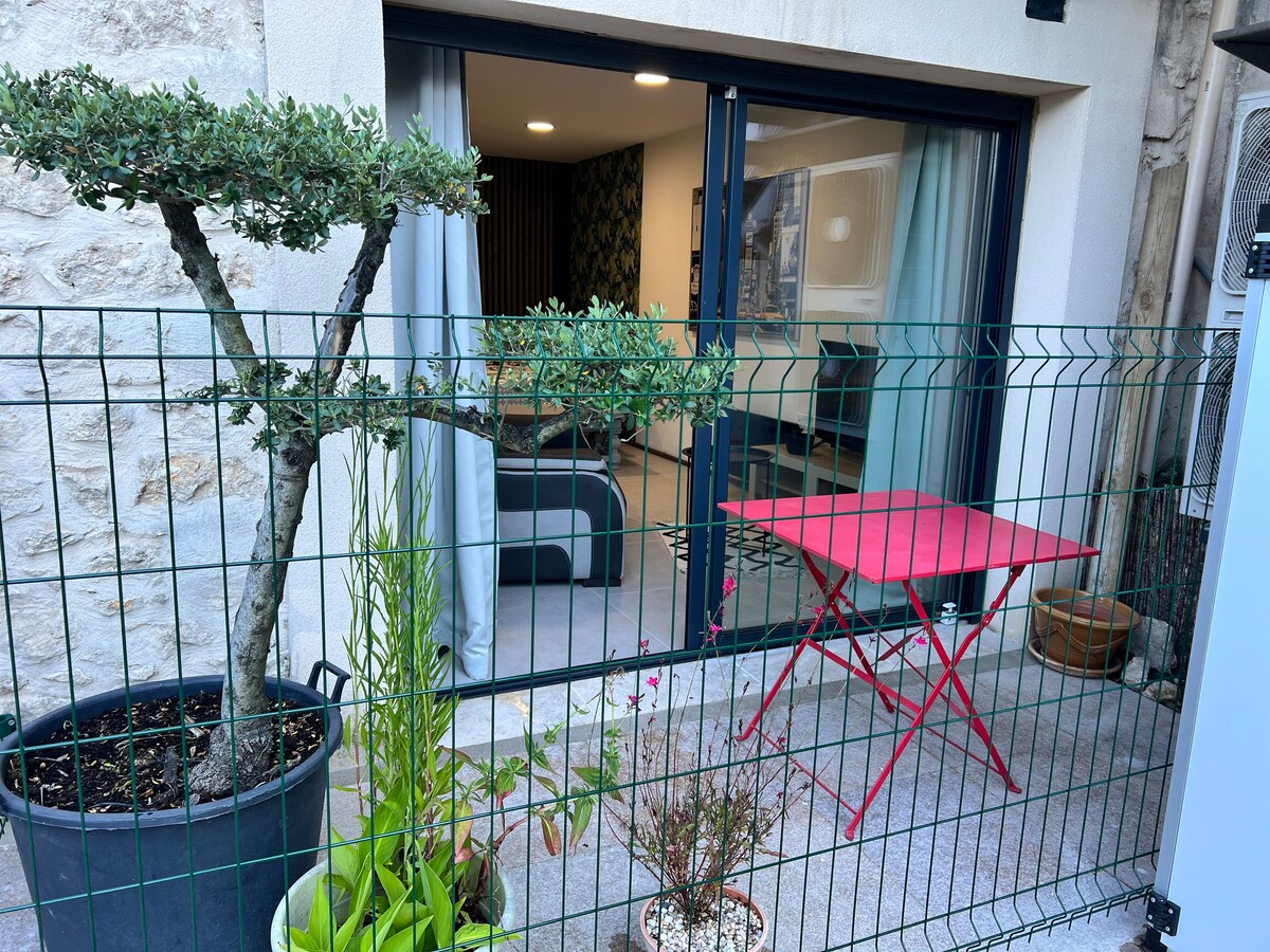 Studio aux portes du Luberon et des Alpilles