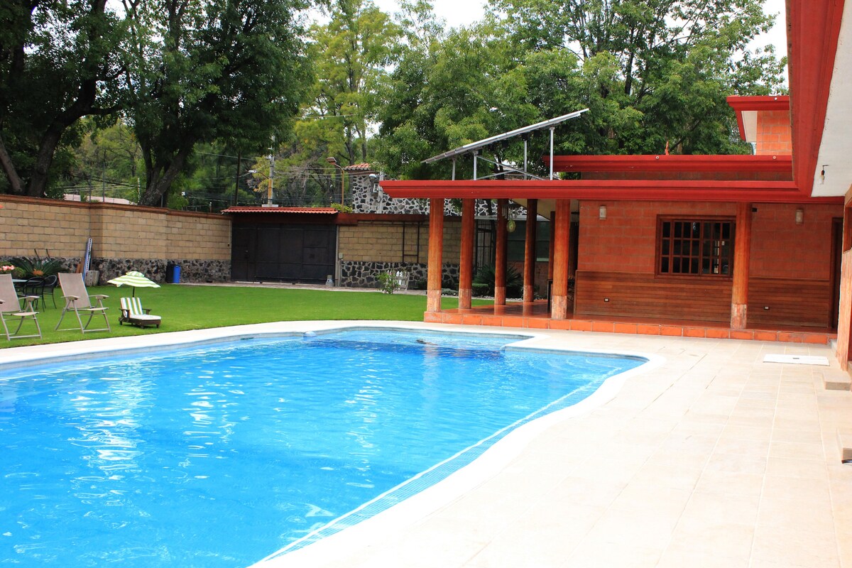 房子供游泳池、花园、花园、3个休闲10人休息