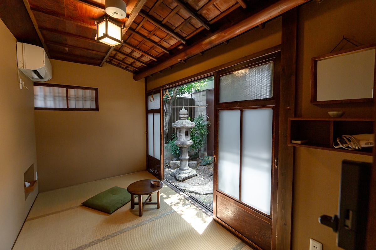 传统日本茶园房