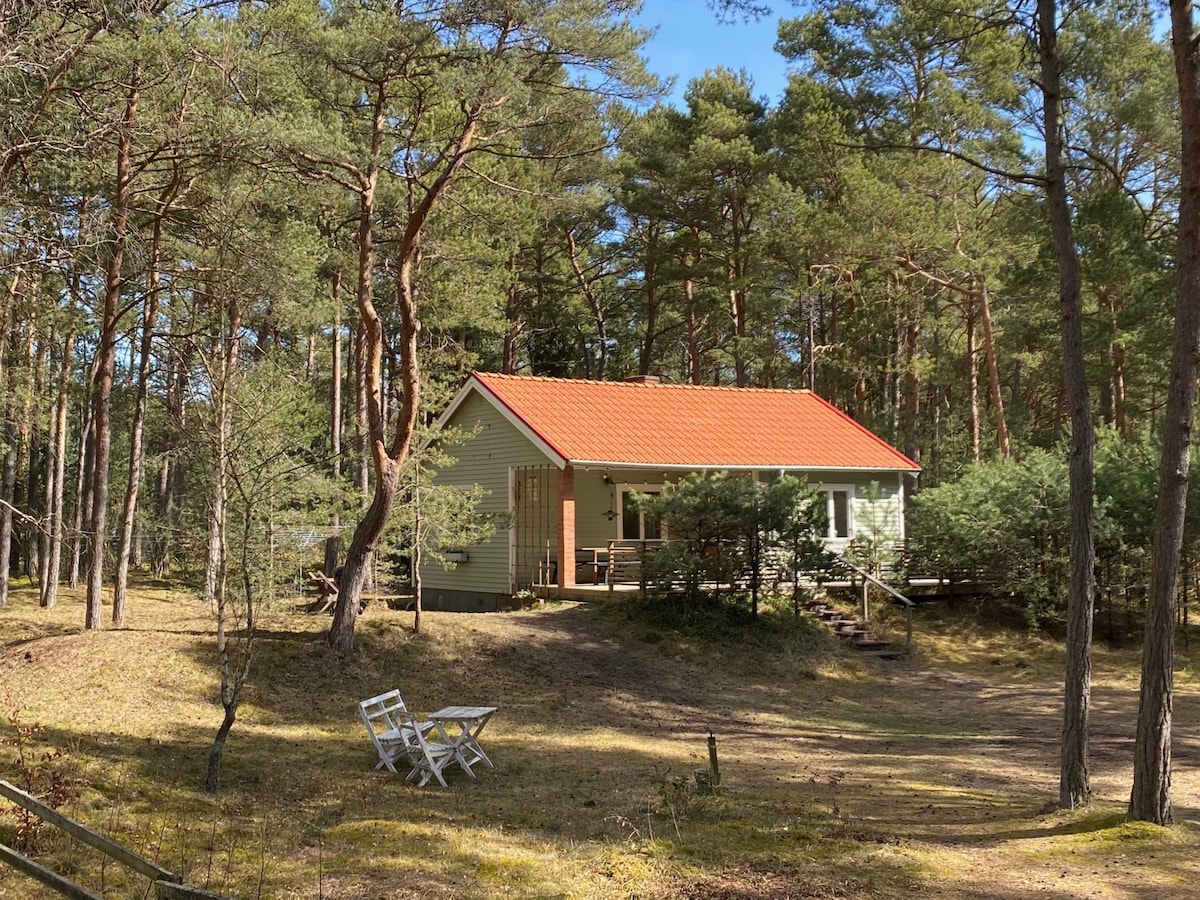 距离Åhus 6公里的Yngsjö海边小屋