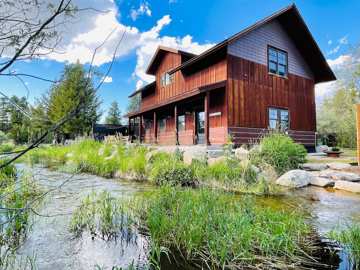 Birds Eye View Cabin - Pine Creek/桑拿/壁炉