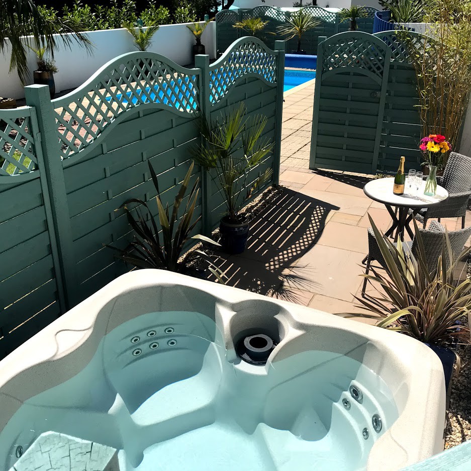 棕榈景观-热水浴缸/季节性泳池