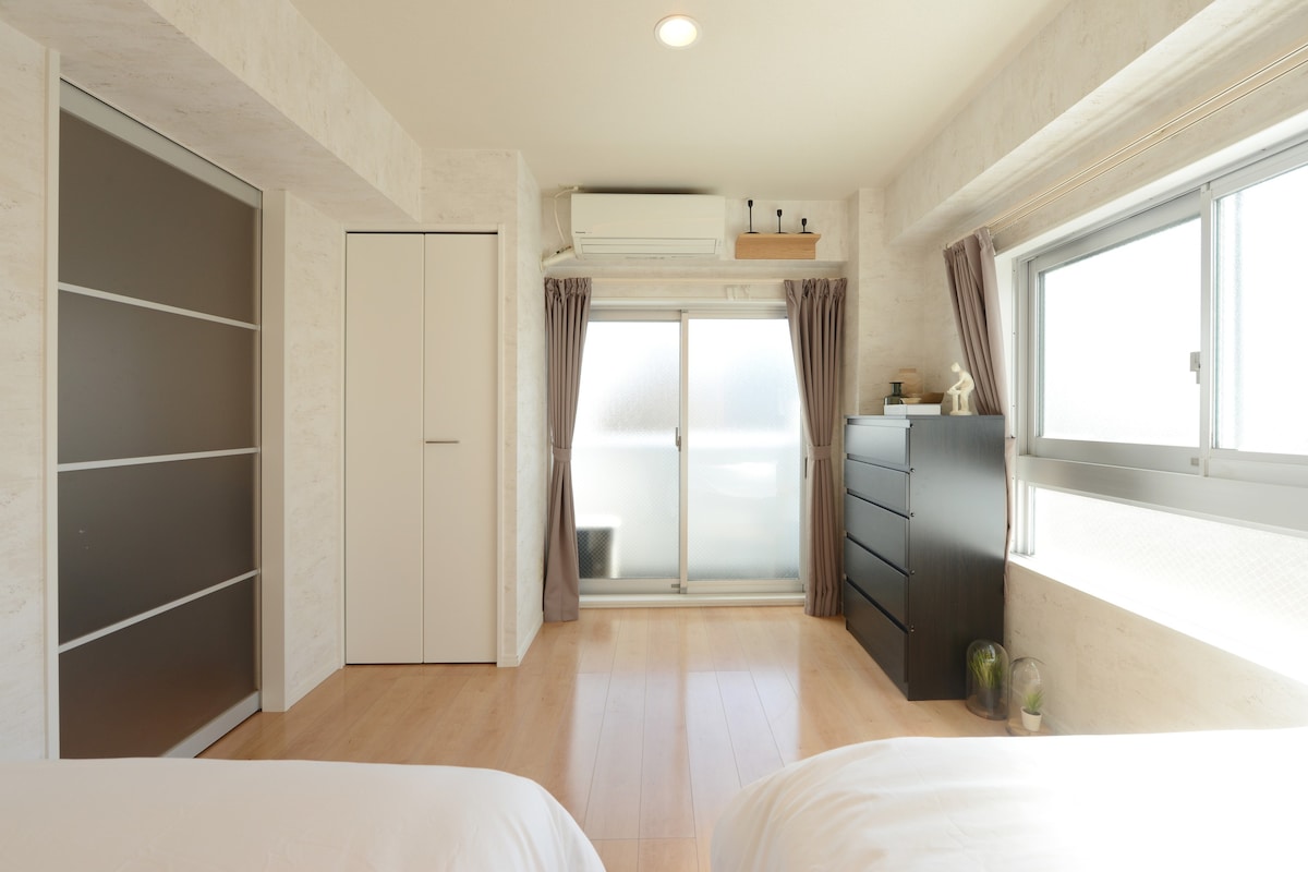 西扇久保（ Nishi-Ogikubo ） 1卧室双人床- D型（ SSH1BRT-D ） 5楼