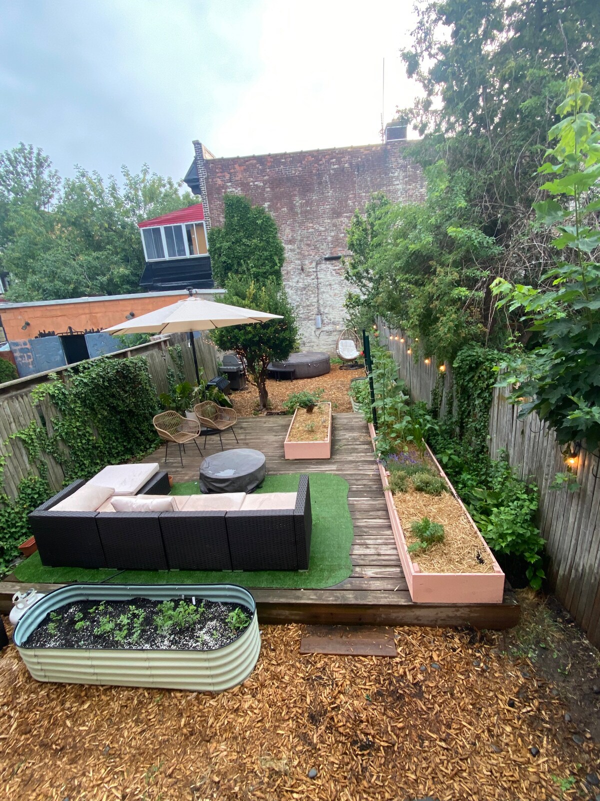 Colorful designer home w/ backyard garden!