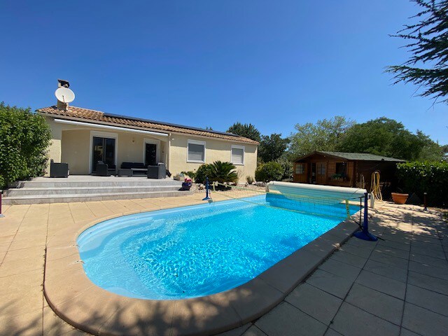 Villa 100m²+ Piscine sécurisée avec cuisine d'été