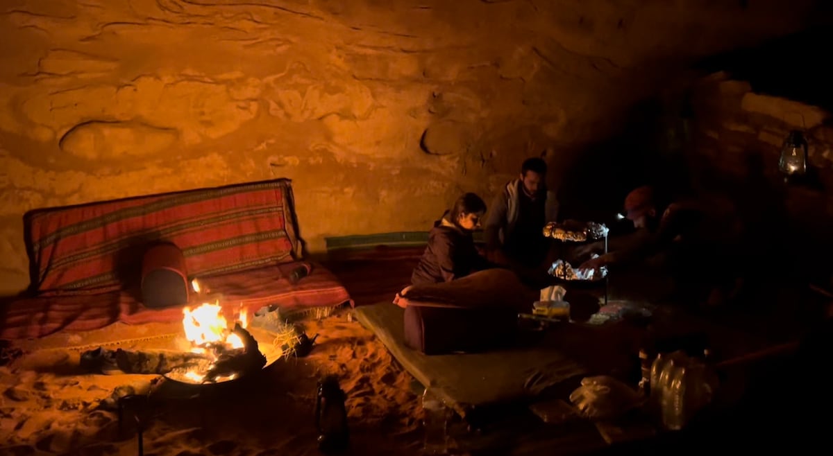 Wadi Rum Protected Area Cave