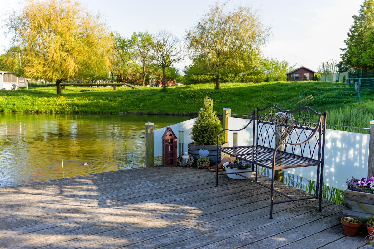 Bauwagen MARIE in the Mecklenburg Lake District