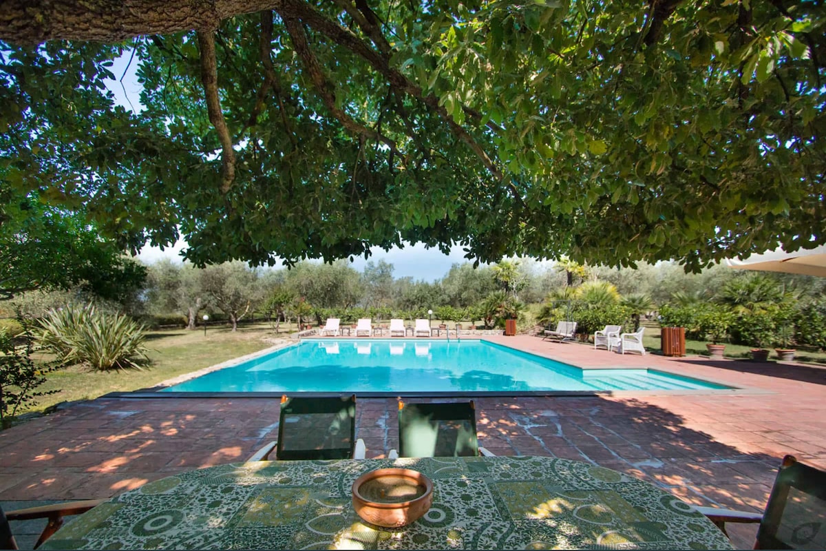 Villa Fortini-With pool on the Florence outskirts