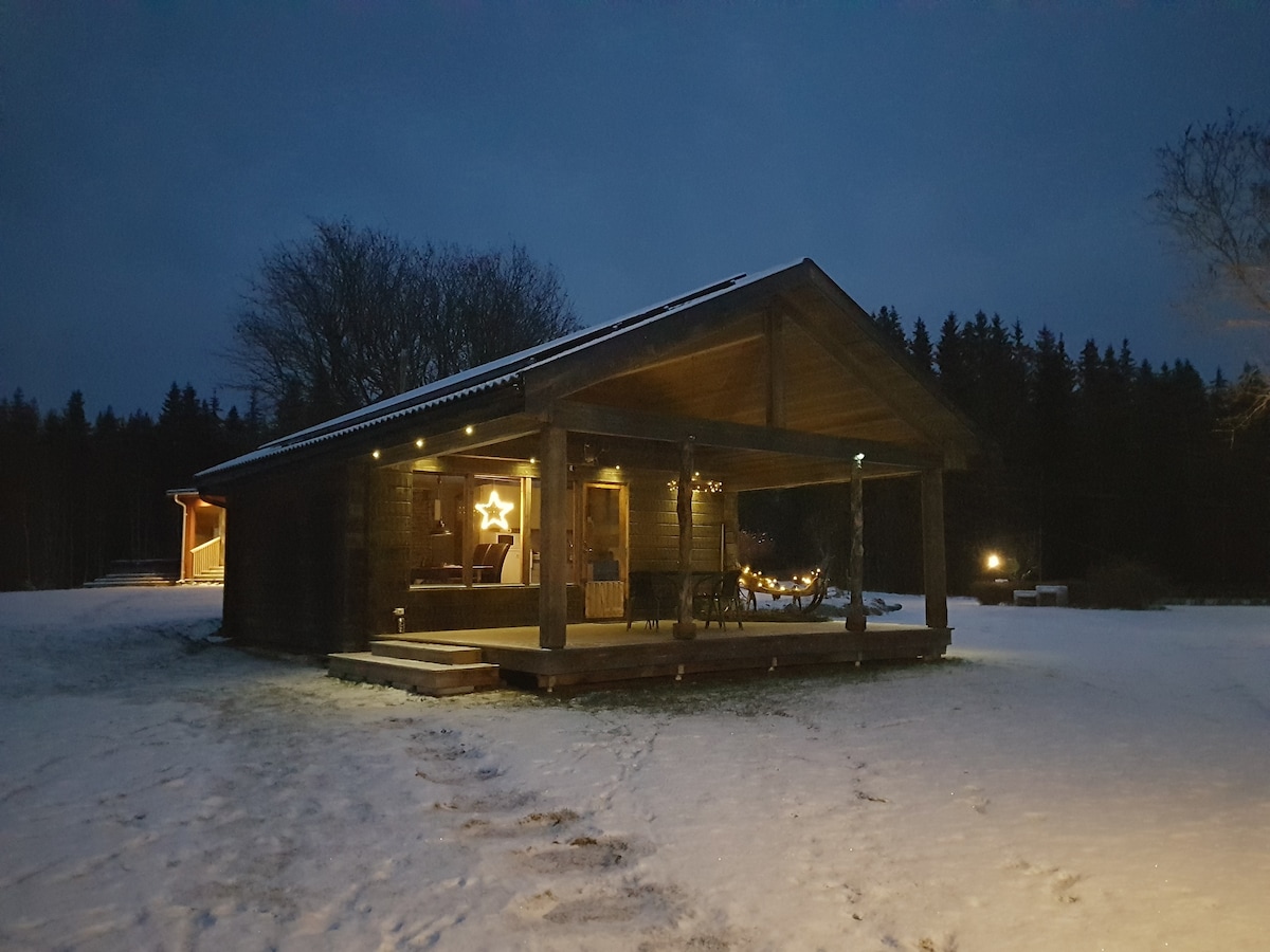 Karlstad和Sunne之间的舒适小屋