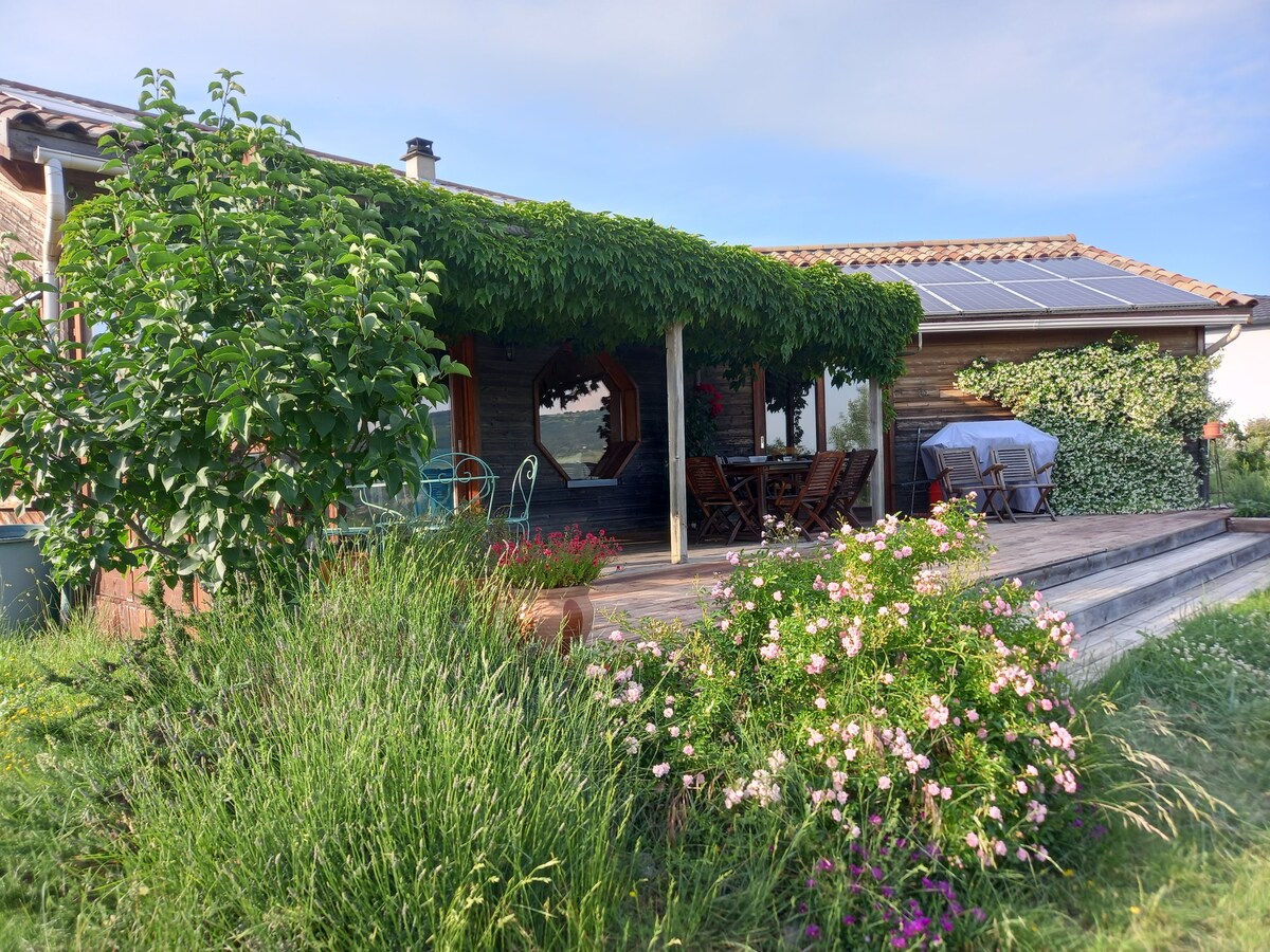 maison ossature bois Sud Ardèche secteur calme