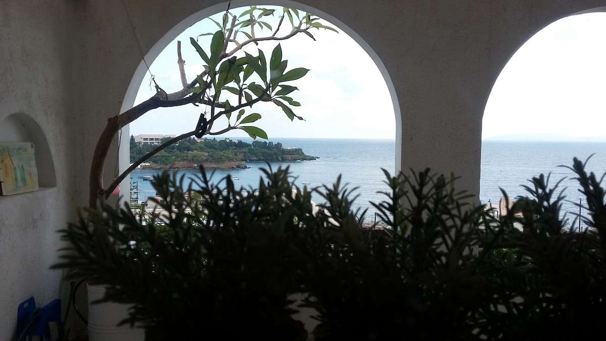 位于克里特岛的Alma别墅，距离沙滩仅2分钟路程！
