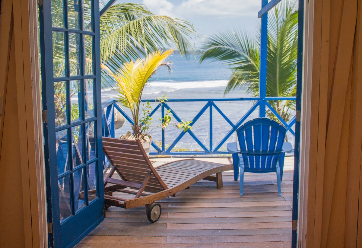 Best oceanview in traditional caribbean guesthouse