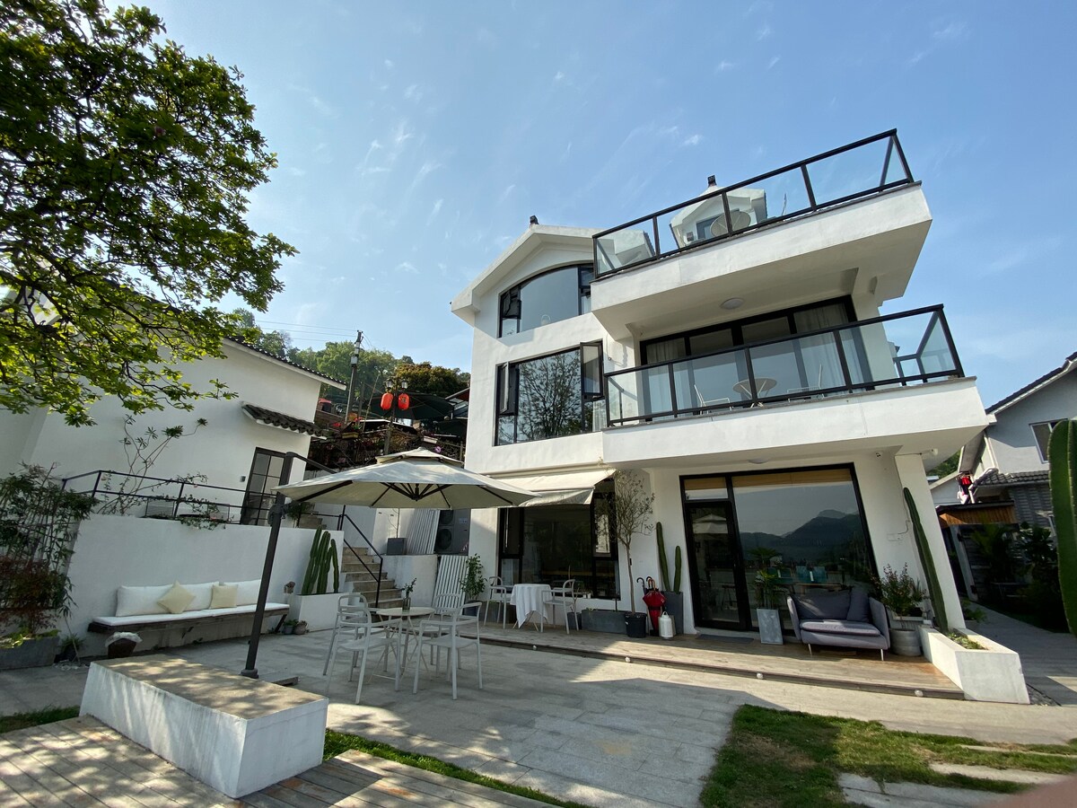 杭州市精品酒店内的房间西湖杨梅岭九溪烟树茶园三宿精品民宿两栋整租