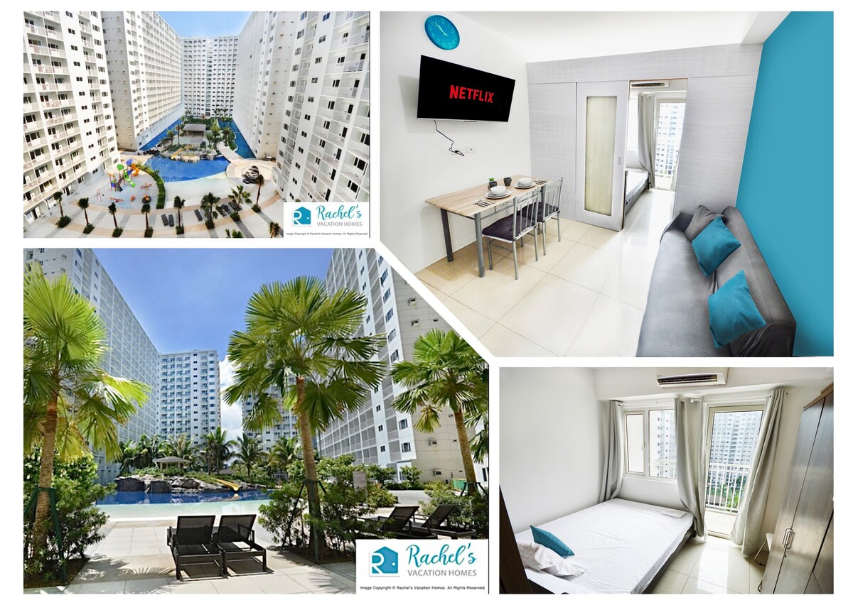 Pool View - Cozy 1BR by Mall of Asia - 11th Floor