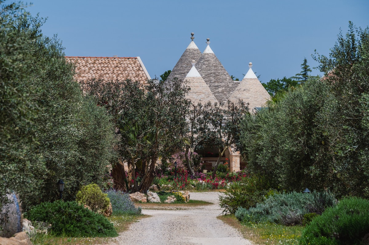 TRULLO GRANDE CON PISCINA IN B&B TRULLI D'AUTORE