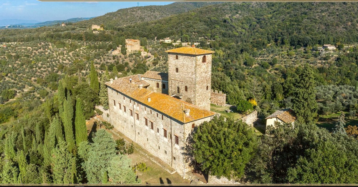 中世纪城堡（ 27张床） -Chianti-Florence 15公里