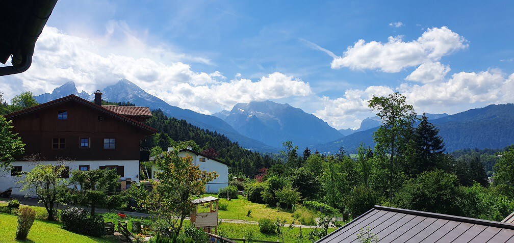 Watzmann景观： FeWo Obersalzberg 4人+滑雪/高尔夫球场