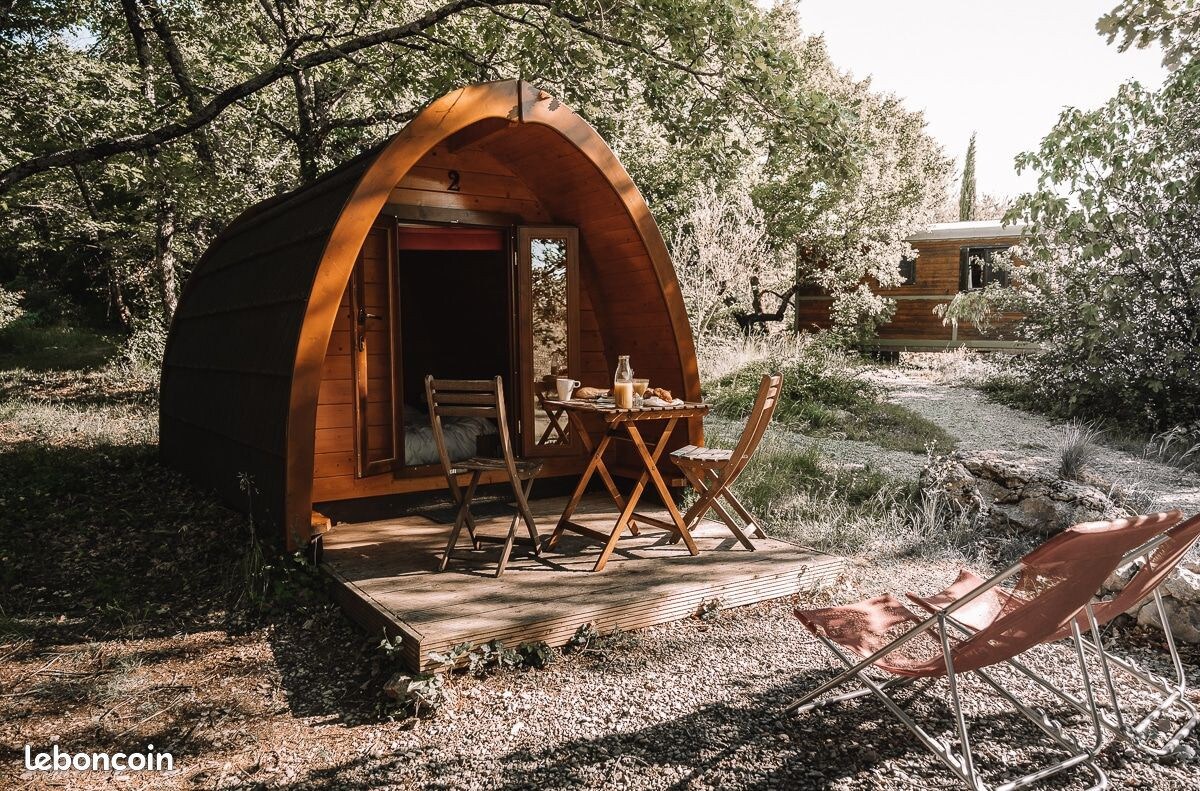 A Cabin Pod距离Gorges de l 'Ardèche公寓仅一步之遥