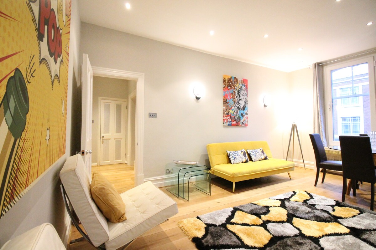 Luxury 3 bed flat, chic and fashionable Kings Road