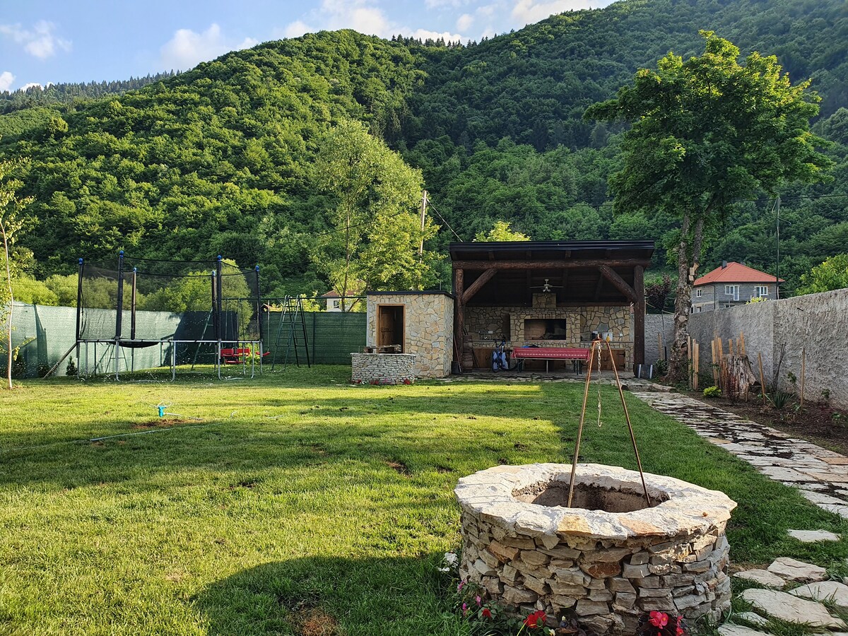国家公园「Vrelo Bosne」内的豪华别墅