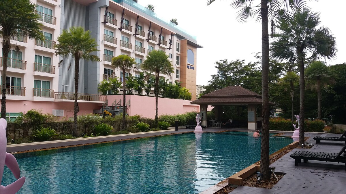 泰国普吉1卧室，泳池+泳池+健身房-N1