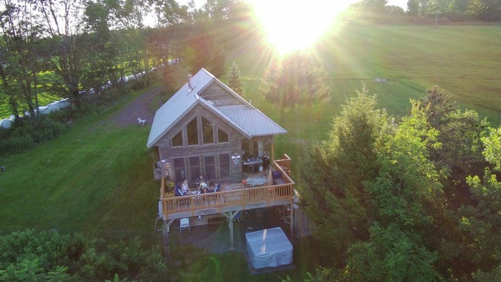 Majestic Farmland A-Frame ，欣赏美景