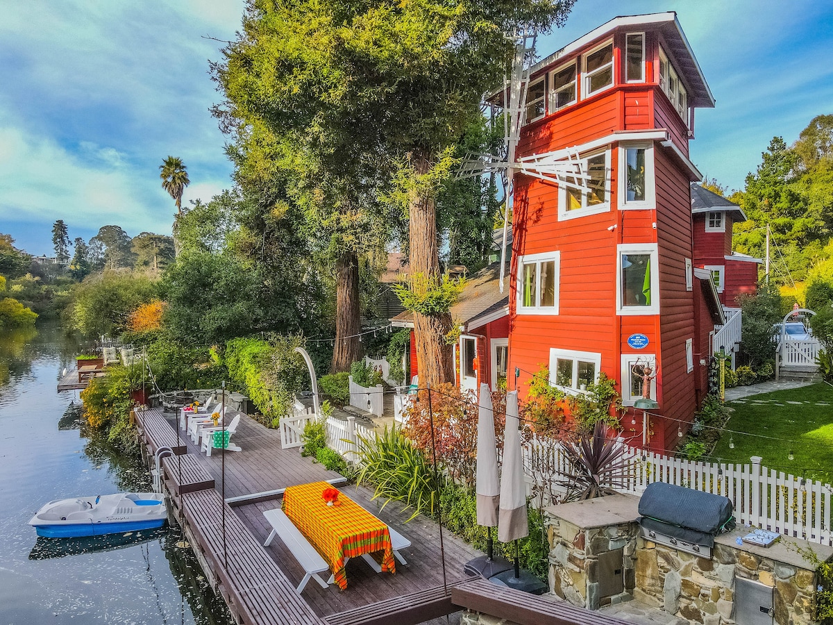 The Luxurious Historic Windmill Silo House