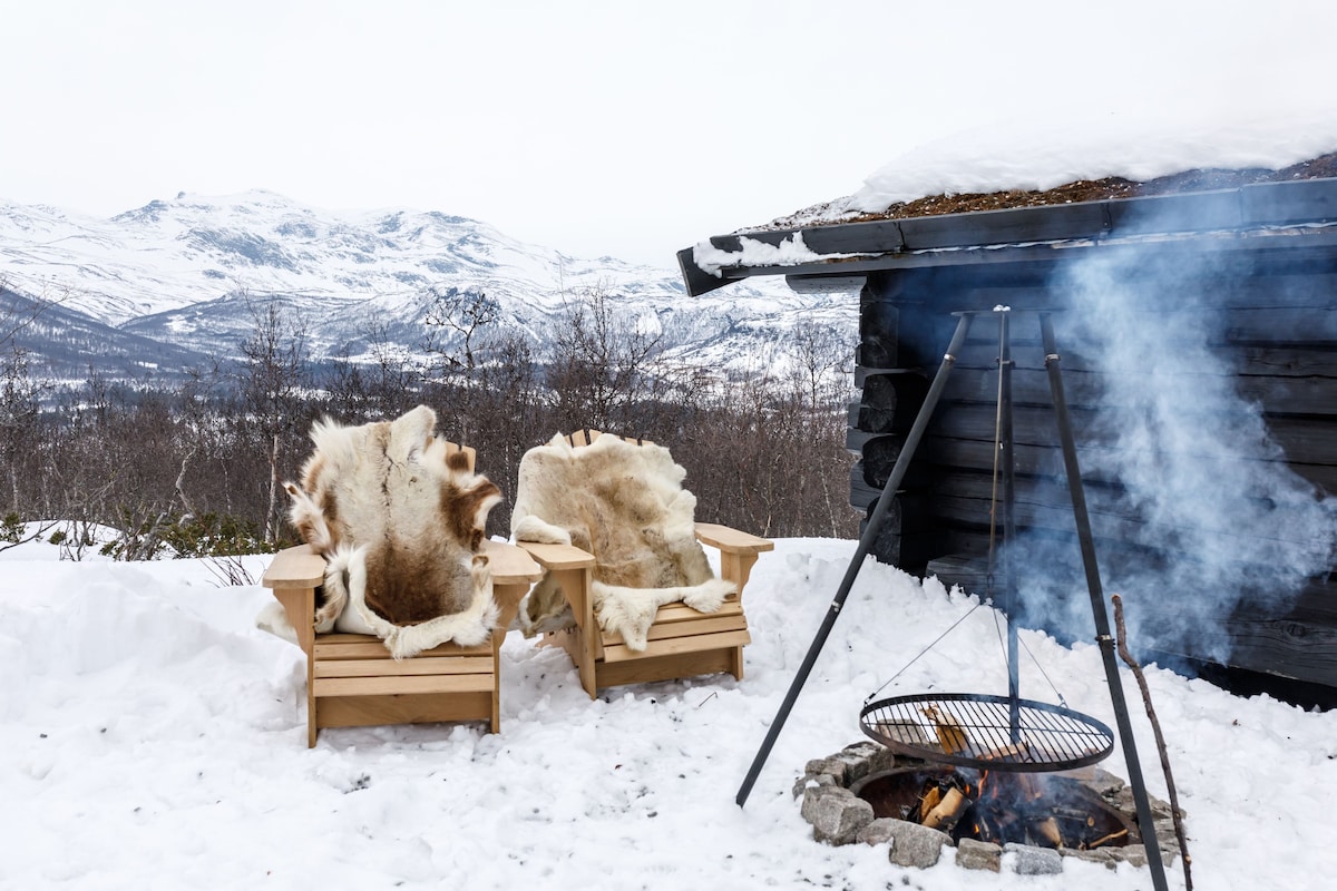 Jotunheimen田园诗般的小木屋，可欣赏全景