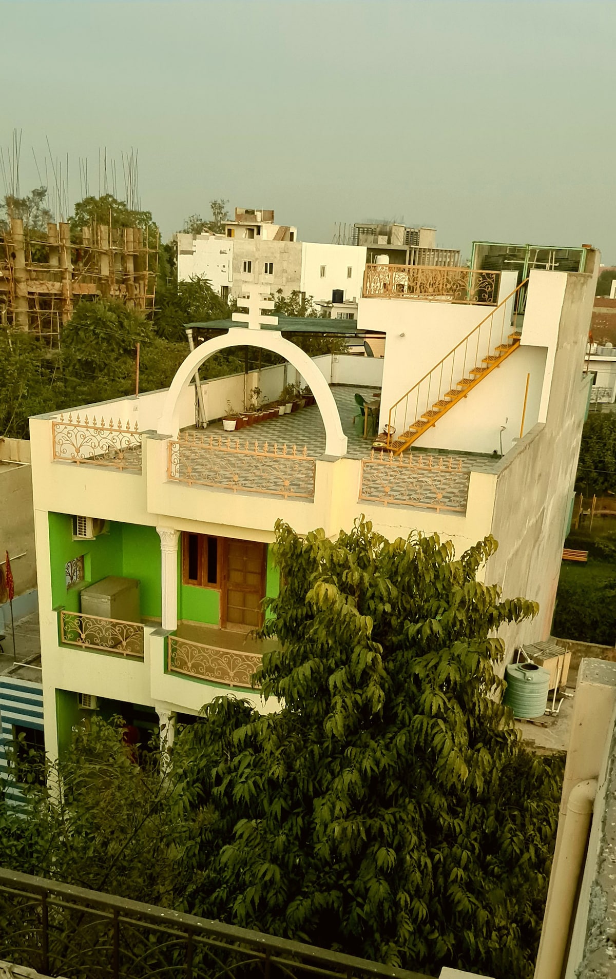 room with balcony near Taj@ Anukampa guest house