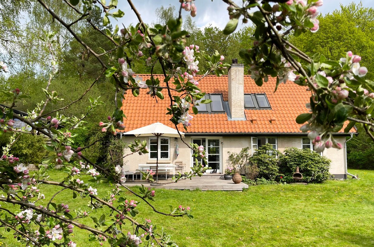 Idyllic villa in Nødebo - next to forrest and lake