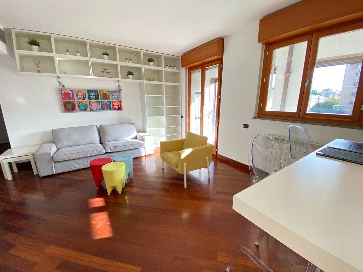 明亮、安静和现代化的公寓，位于纳维利（ Navigli ）地区