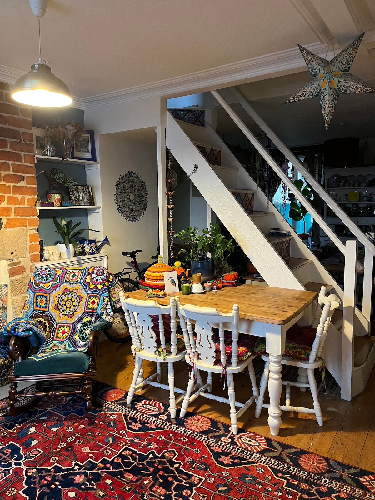 Cosy double room in a beautiful terraced house