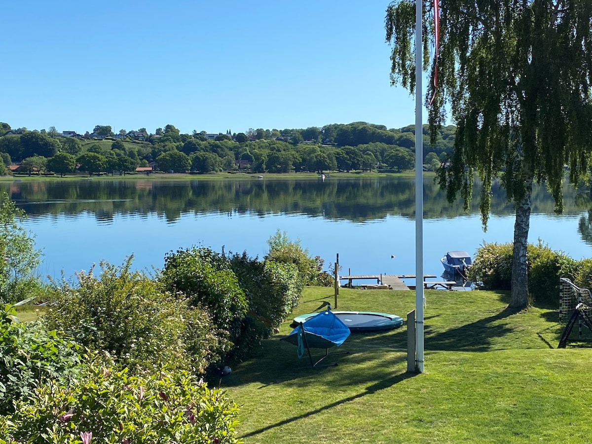 Skanderborg with private Lake access