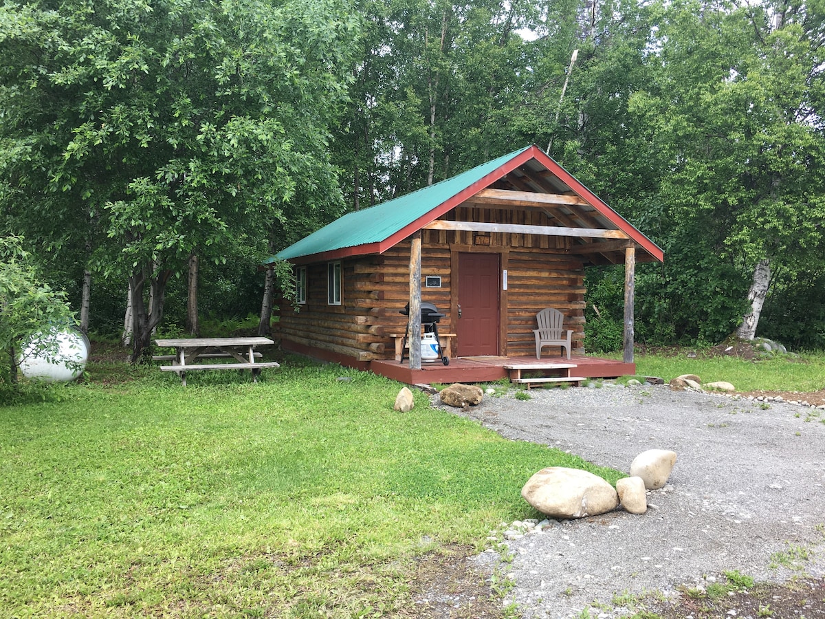 Byers Creek Lodge和Denali州立公园的小木屋