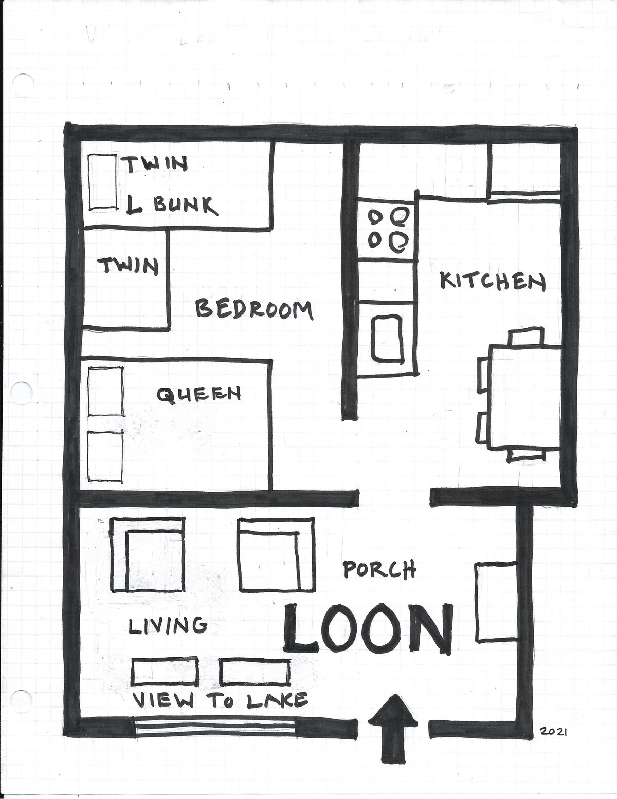 Loon Cabin at Wilderness Wind