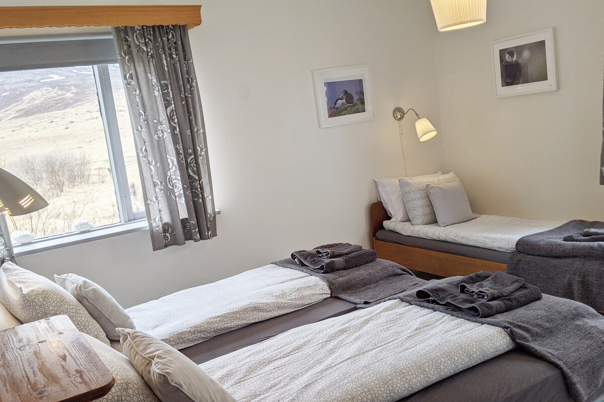 Sudavik guesthouse Puffin room