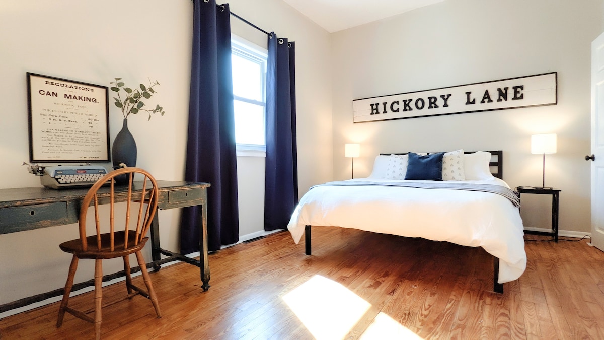Hickory House - 6间卧室2.5个卫生间-步行可达市中心